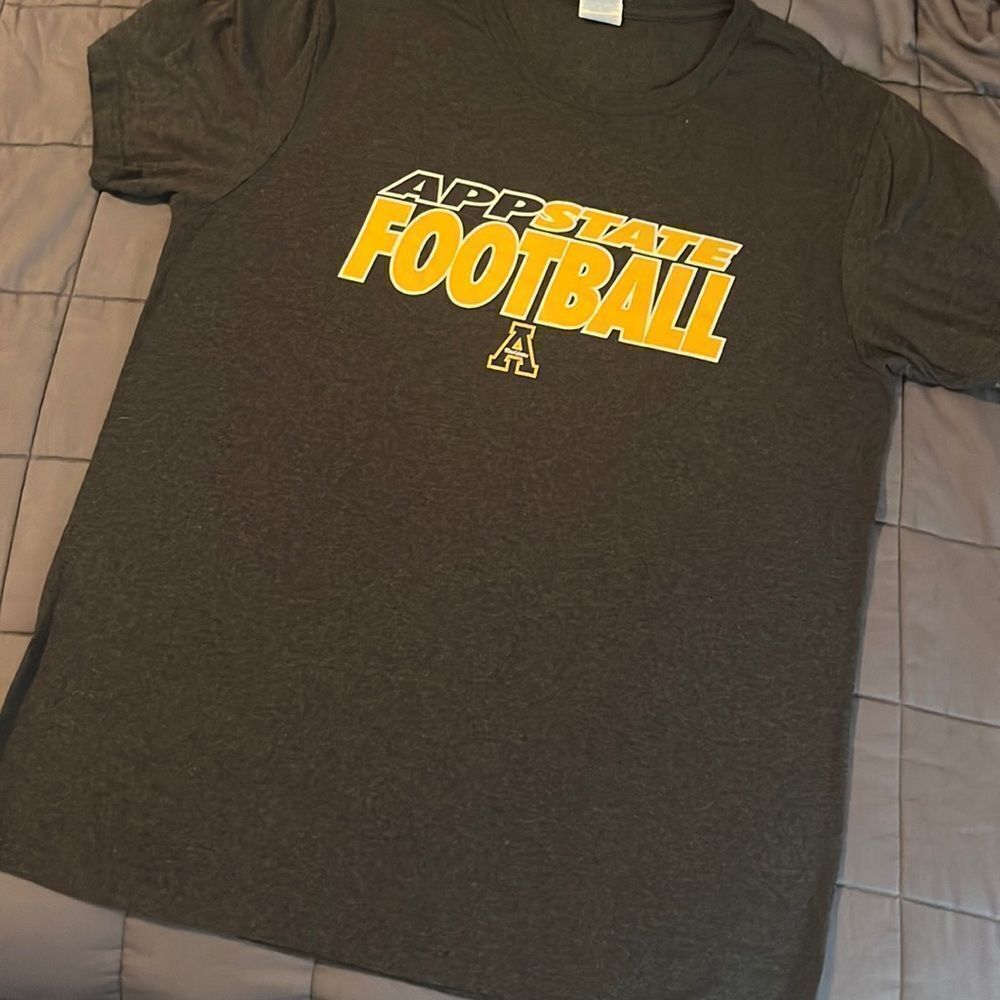 Appalachian State Mountaineers Football gray t shirt